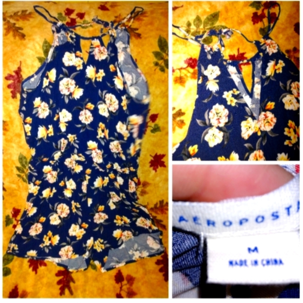 Aeropostale romper shorts nwot